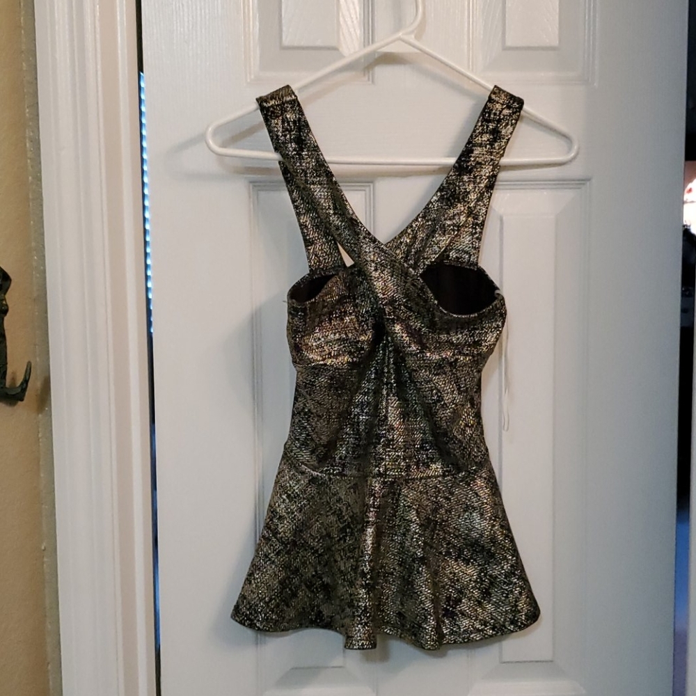 Sexy peplum top